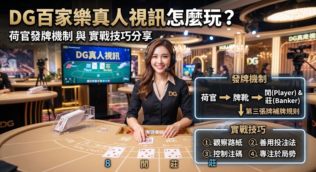 立即掌握 DG 百家樂實戰技巧,提升您的連勝機率!
